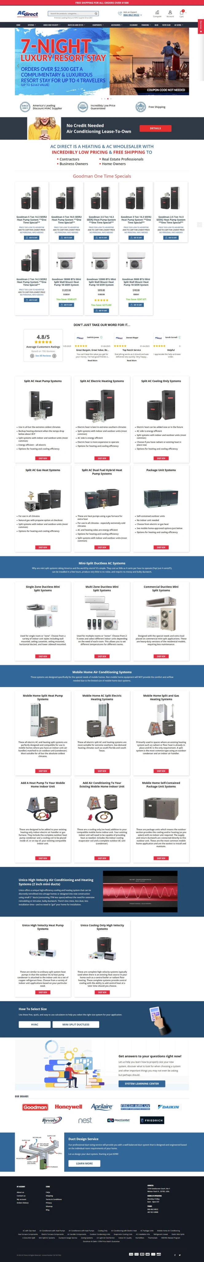 Website Before Redesign