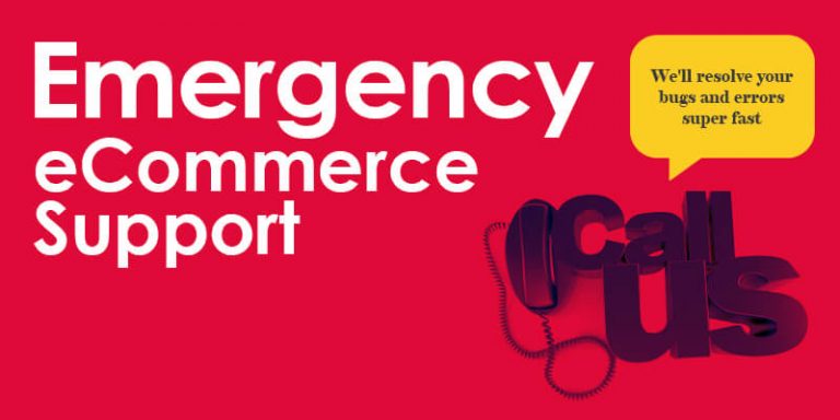 Emergency eCommerce Support – You Need It Now and Fast!