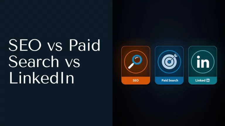 SEO vs Paid Search vs LinkedIn: Which Digital Marketing Channel Wins for Food & Beverage Manufacturers?
