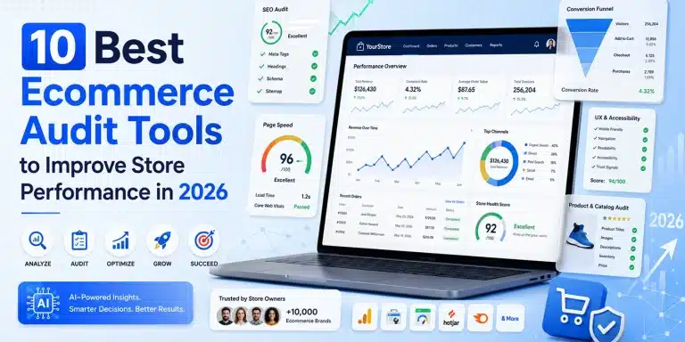 10 Best Ecommerce Audit Tools to Improve Store Performance in 2026
