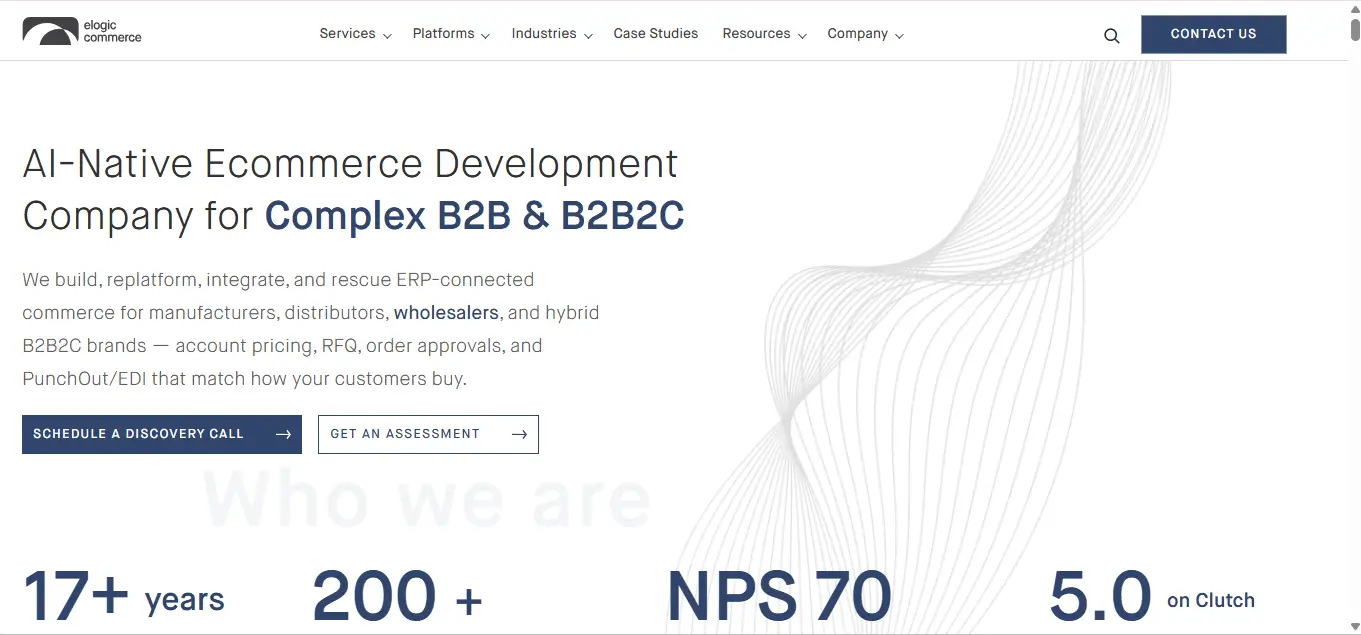 Elogic Commerce ecommerce development and Shopify Plus migration