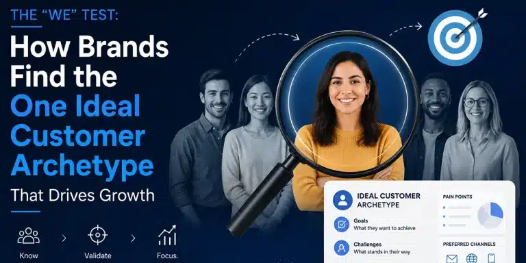 The “We” Test: How Brands Find the One Ideal Customer Archetype That Drives Growth  (Growth Files Ep. 13)
